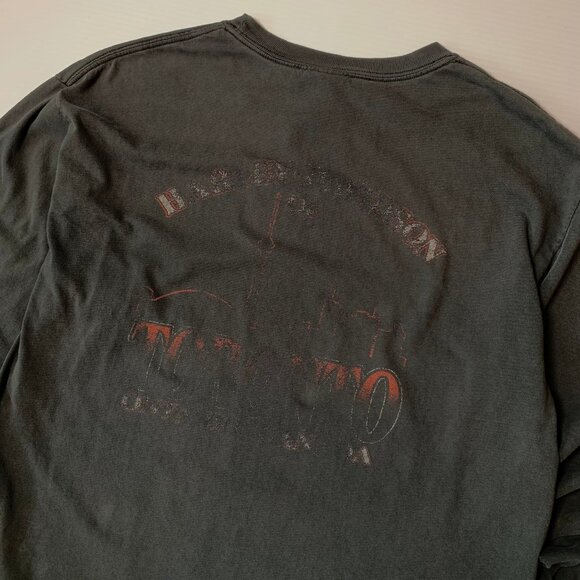 Vintage Harley Davidson Toronto Faded Longsleeve Shirt L - Picture 4 of 8